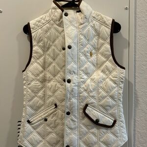 Polo Ralph Lauren Snowy White Winter Vest